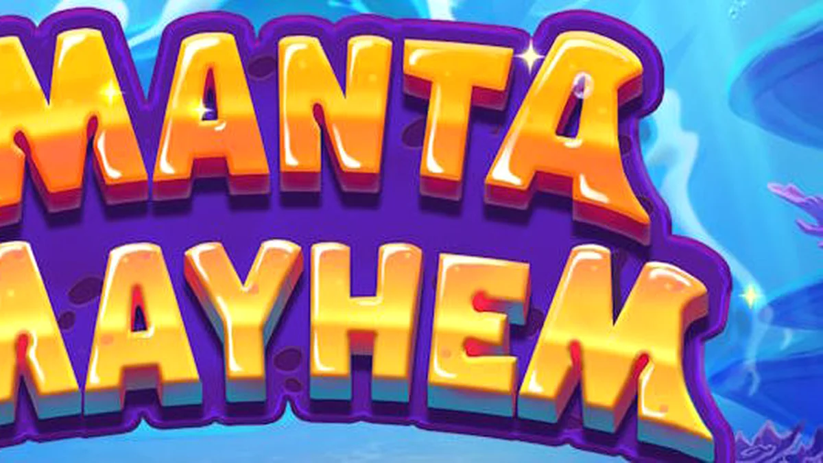 Karakter makhluk laut lucu dalam slot Manta Mayhem